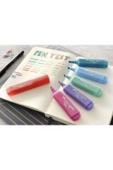 Faber-castell Fosforlu Kalem, Pastel Tonlar 4 , 8'li