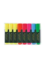 Faber-castell Fosforlu Kalem 6+2 Li Poşet