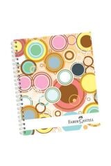 Faber-castell A-4 Spiralli Defter Sert Kapak 4 Seperatörlü 160 Yaprak