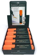 Faber-castell Fosforlu Kalem - Turuncu 10 Adet