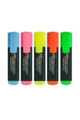 Faber-castell Fosforlu Kalem 5 Renk