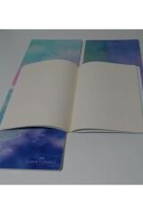Karton Kapak Dik A5 Watercolors 4'lü Çizgisiz Defter