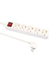 Sps1050a/51 5'li Priz 2 Metre Anahtarlı Çocuk Korumalı