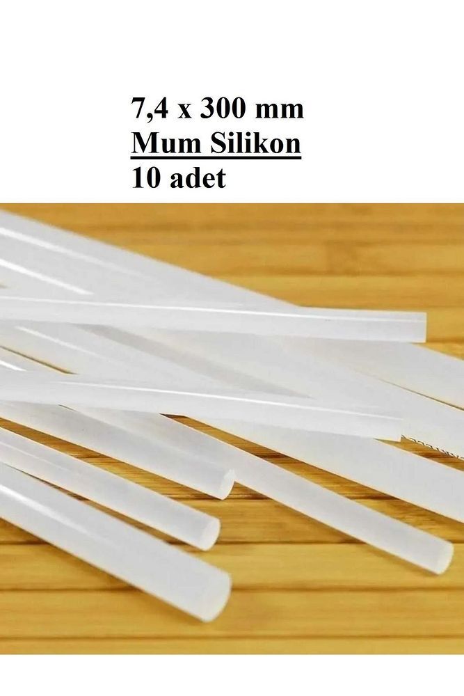 KarmaOfis Mum Silikon İnce 10'lu