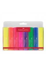 Faber-castell Textliner 8'li Pastel Fosforlu Kalem