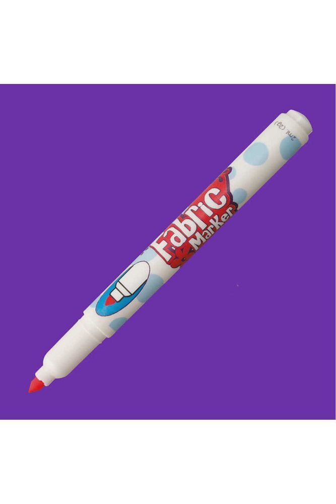 Fabric Marker Kumaş/T-Shirt Boyama Kalemi FOSFORLU MOR