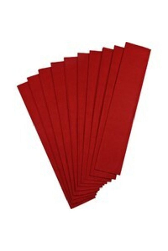 Krepon Kağıt 50-200 Kırmızı 4-9123000-2181 10 Lu (1 Paket 10 Adet Tek Renk)