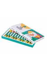 Kuru Boya Pastel Boya Sulu Boya 3'lü 12 Renk Boya Seti Resim Defteri Hediyeli