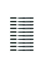 Multimark 1523 Permanent Asetat Kalemi 0.4 Mm (S) Siyah 10'lu Paket