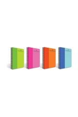 ' Pp Kapak Bicolor Spiralli Defter 160-1