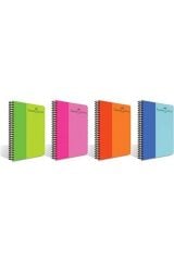 ' Pp Kapak Bicolor Spiralli Defter 140-0