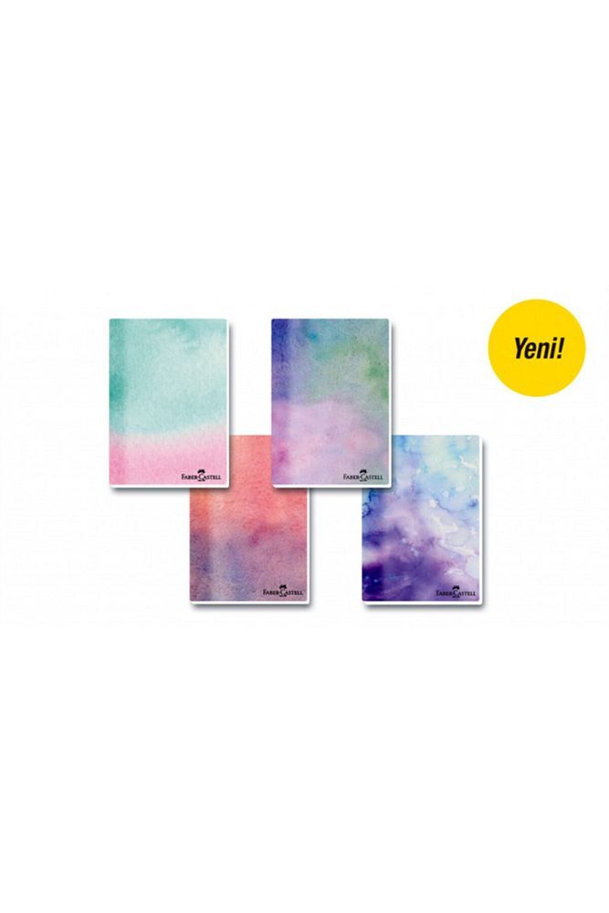 Watercolors 40yp. Çizgisiz Defter 3 Adet
