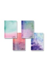 Watercolors A5 Çizgisiz Dikişli Defter