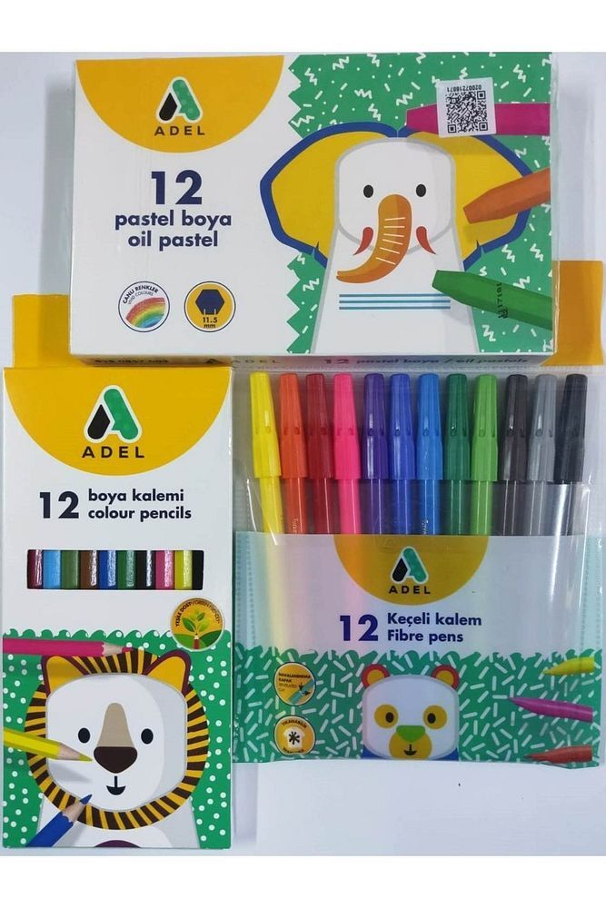3 Lü Boyama Seti