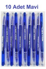 Büro Pen 1.0 Mavi Tükenmez Kalem 10 Adet
