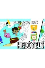30x120 Boyama Rulosu Yaman Sualtı Macerası + Adel 12'li Kuru Boya Kalemi