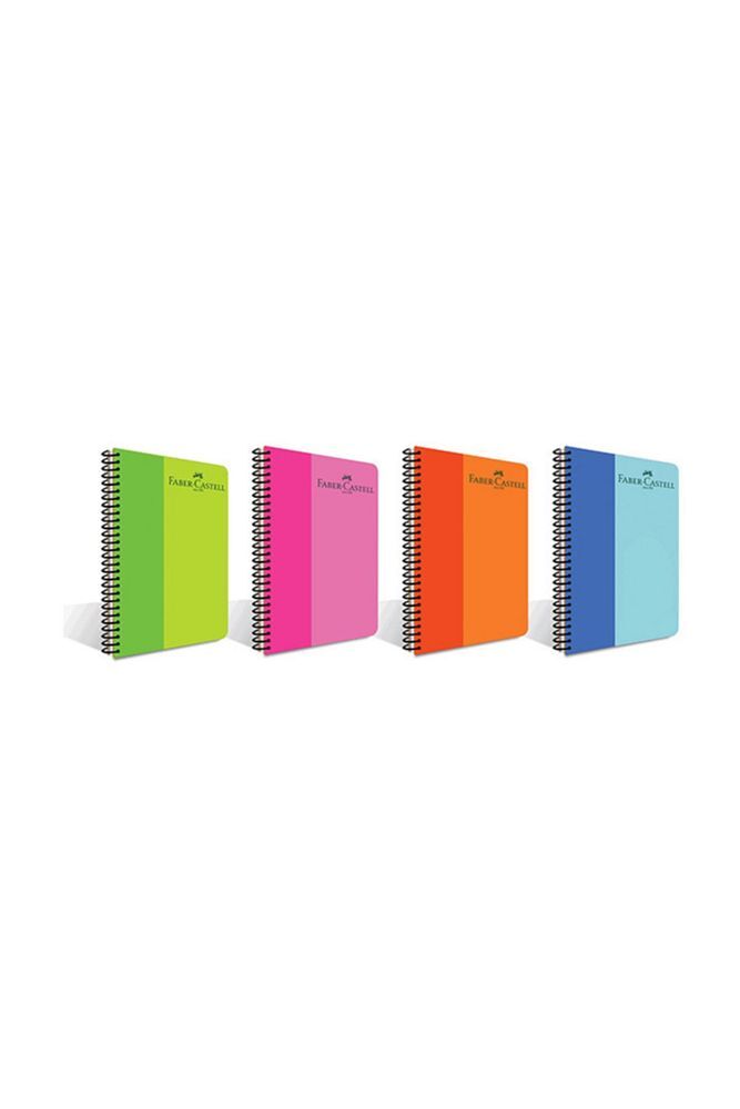 Pp Kapak Spiralli Bicolor A4 Defter 160 Yp 4 Lü