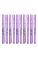 Faber 38 Kalem Tipi Fosforlu Kalem Pastel Mor 10 Lu Kutu (5030158113)