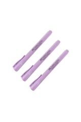Textliner 38 Pastel Mor 3'lü