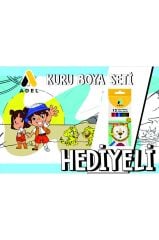 30x120 Boyama Rulosu Yaman Safaride + Adel 12'li Kuru Boya Kalemi