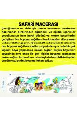 30x120 Boyama Rulosu Yaman Safaride + Adel 12'li Kuru Boya Kalemi