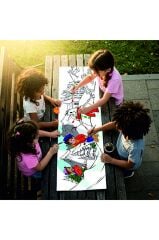 30x120 Boyama Rulosu Yaman Kar Tatili + Adel 12'li Keçeli Boya Kalemi