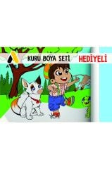 30x120 Boyama Rulosu Yaman Çiftlik Hayatı + Adel 12'li Kuru Boya Kalemi