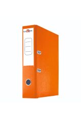 Turuncu Renk Geniş Büro Klasörü Telli Dosya ve Poşet Dosya Seti 1