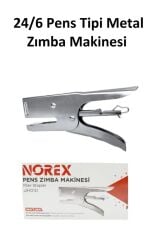 Metal Pens Tipi Zımba Makinesi 24/6