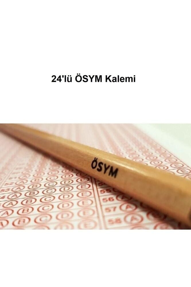2,5B Dereceli ÖSYM Kurşun Kalemi 24''lü