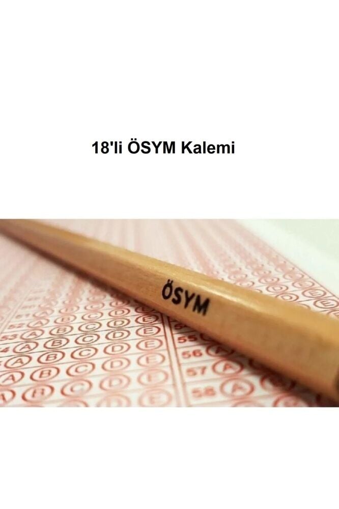 2,5B Dereceli ÖSYM Kurşun Kalemi 18''li