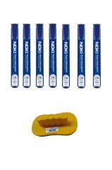 7li Mavi Beyaz Tahta Kalemi + Silgisi