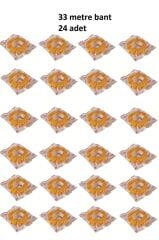 33 metre Şeffaf Selefon Bant 24 adet