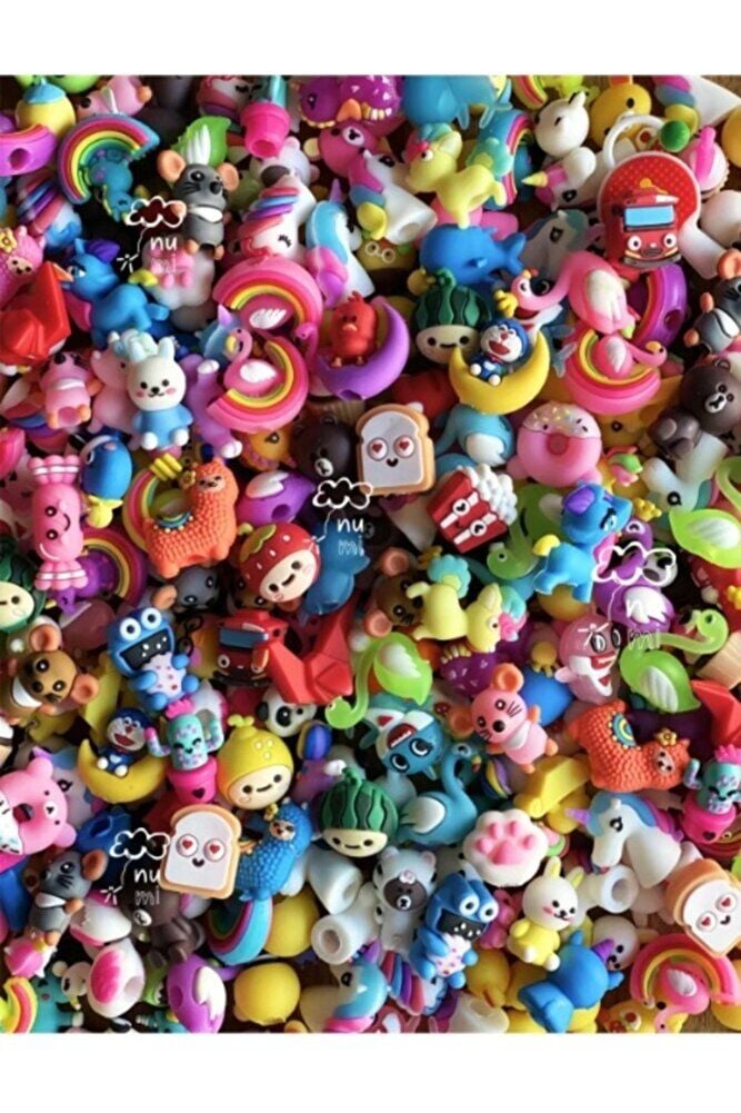 Figürlü Kurşun Kalem Başlığı 10 Adet