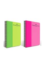 Bicolor Spiralli Pp(plastik) Kapak A4 60 Yaprak Çizgisiz Defter 4 Adet