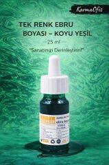 Turuncu Renk Ebru Boyası 25 ml | Yoğun Pigment, Su Bazlı