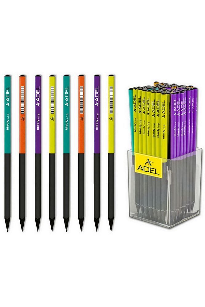 Deep Üçgen Kurşun Kalem Siyah Ahşap 72 Li Paket (2031130764)