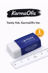 Beyaz Silgi – Toz Bırakmaz, Phthalate Free – 1 Adet