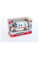 Nitro Speed Polis Ambulans 1:20 Sesli Işıklı Beyaz