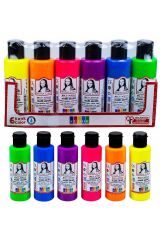 Mona Lisa Multi Akrilik Boya Fosforlu Set 6x70 Ml.
