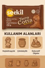 Terra Cotta Doğal Kil Hamuru 3x500g–Hava ile Kuruyan Seramik Hamur | El Sanatları, Dekor, Modelleme