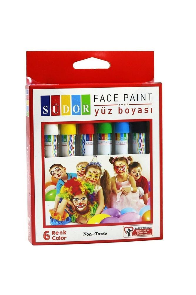 6'lı Yüz Boyası