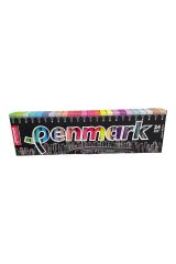 Fosforlu Kalem 24 Lü Süper Kutu 6 Neon 6 Pastel 6 Tropik 6 Simli Hs-505-24 Set 709691