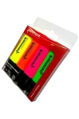 FOSFORLU KALEM 4 LÜ ASETAT KARIŞIK RENK NEON HS-505-4N 709703