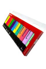 FOSFORLU KALEM 12 Lİ ASETAT KARIŞIK RENK 6 PASTEL+ 6 NEON HS-505-12NP 709697