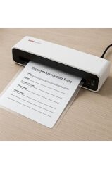 Laminasyon Seti – Laminasyon Makinesi + 125 Micron A4 Laminasyon Filmi (100’lü)