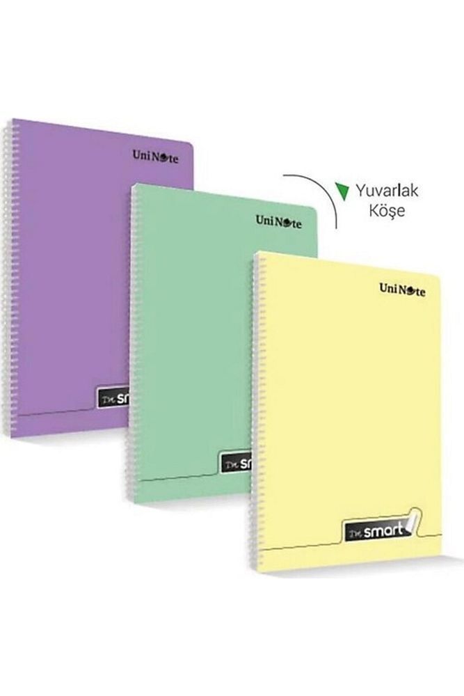 I'm Smart Spiralli Defter 120 Yp 4'lü Çizgili+kareli