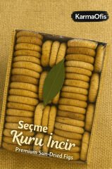 Aydın Nazilli Yuvarlak Dizim Kuru İncir 1 Kg – Premium Seçme İncir – Doğal Gün Kurusu