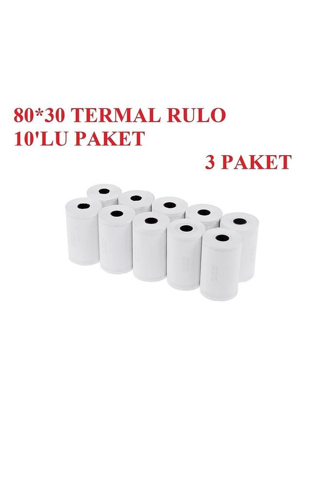 80*30 Termal Rulo 30 Adet