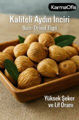 Aydın Nazilli Kuru İncir 1 Kg – Premium Büyük Boy Seçme İncir